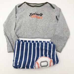 Carter's I Boys Onesie & Pants 100% Cotton 24M